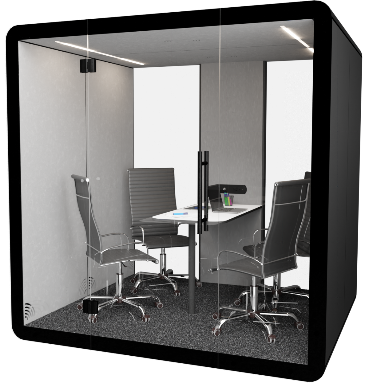 Kteam Office Pods | Extendable Team Meeting Room | Kubebooth